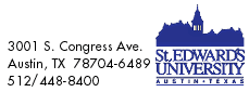 Address/logo